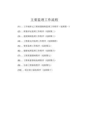 主要监理工作流程.docx