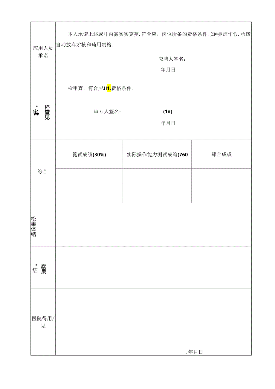 医院人才引进报名表.docx_第2页
