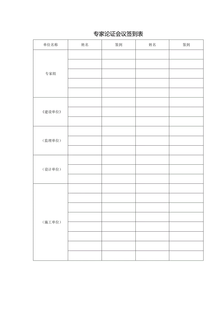 专家论证会议签到表.docx_第1页