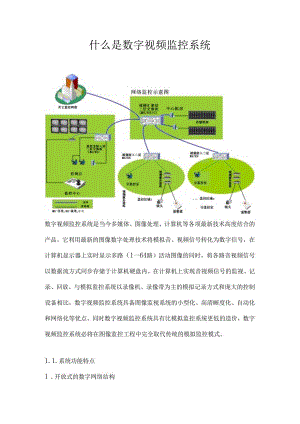 什么是数字视频监控系统.docx