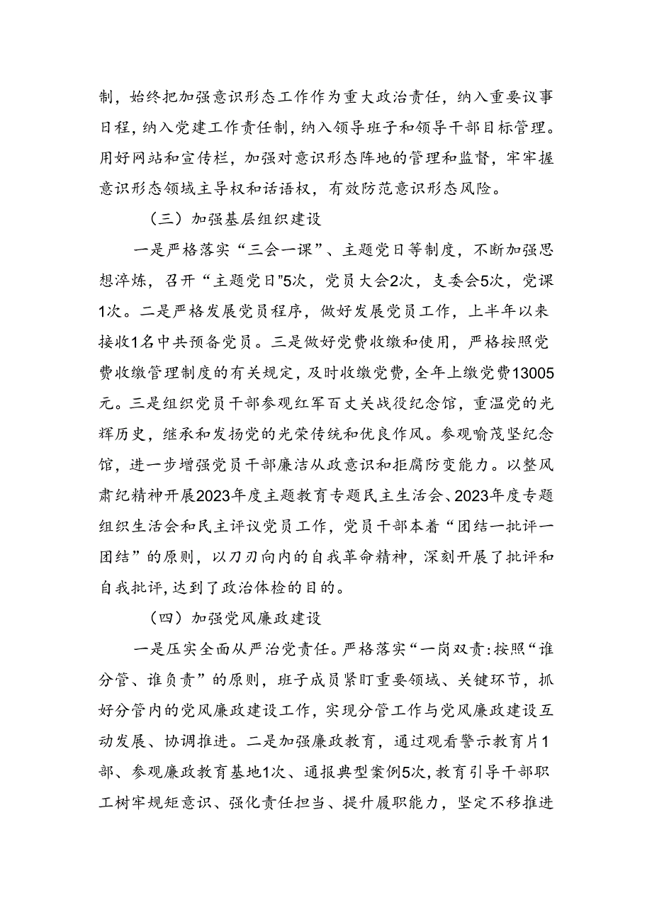 关于2024年半年党建工作总结.docx_第2页