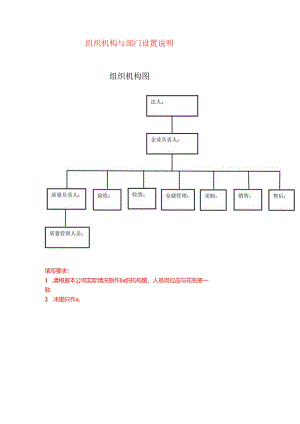 组织机构与部门设置说明（空白模板）.docx