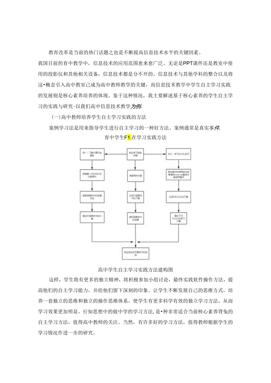 基于核心素养的学生自主学习的实践和研究 论文.docx_第2页
