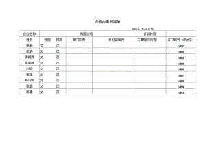 QR7.2-15合格内审员清单.docx