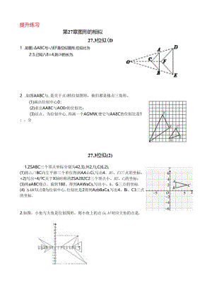 27.3位似（提升练习）.docx