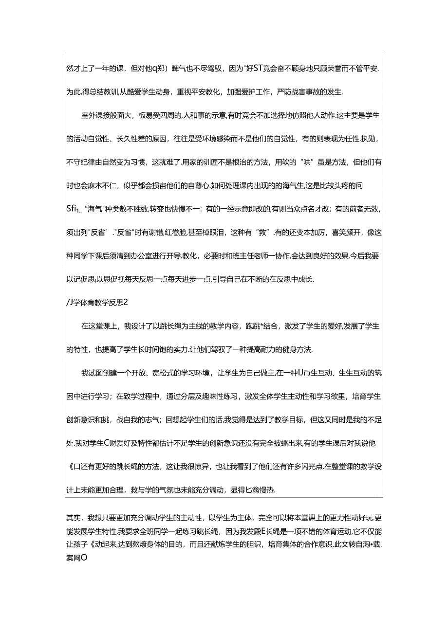 2024年小学体育教学反思.docx_第2页