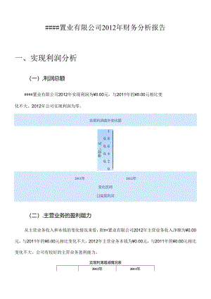 ###置业有限公司XXXX年财务分析报告.docx