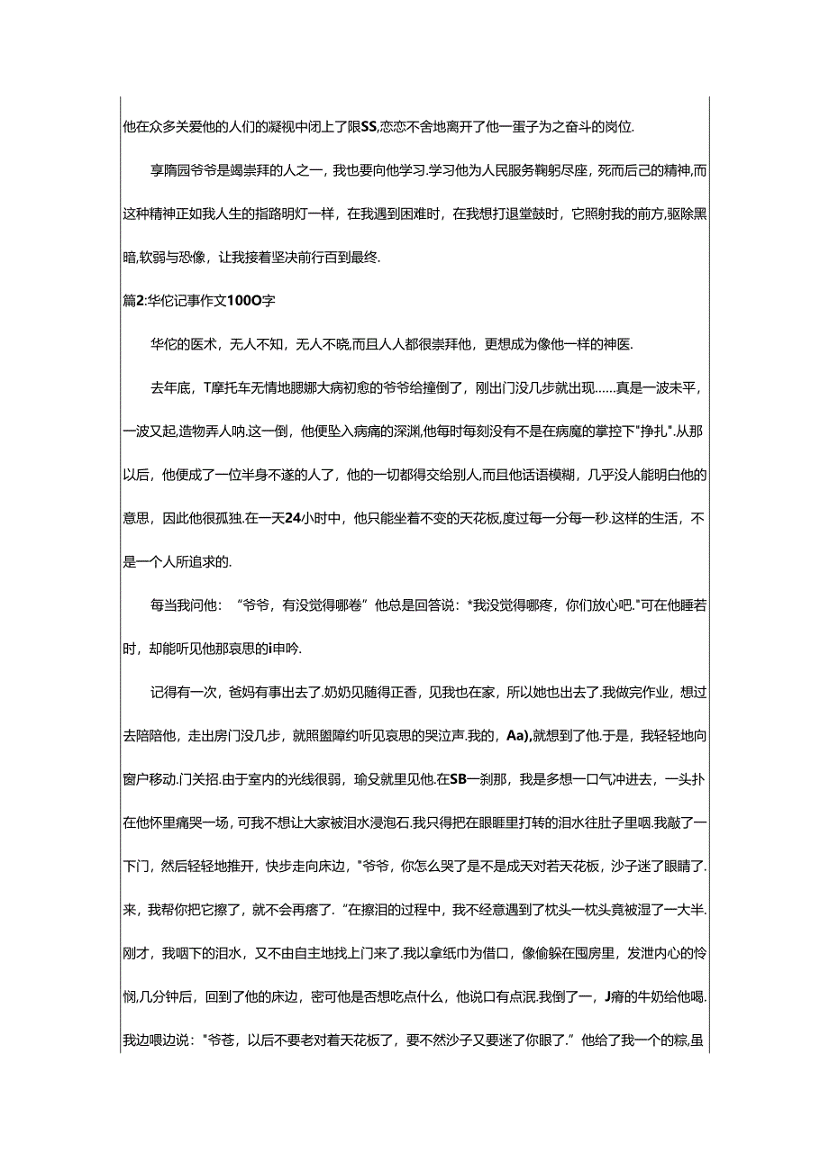 2024年华佗的作文（共5篇）.docx_第2页