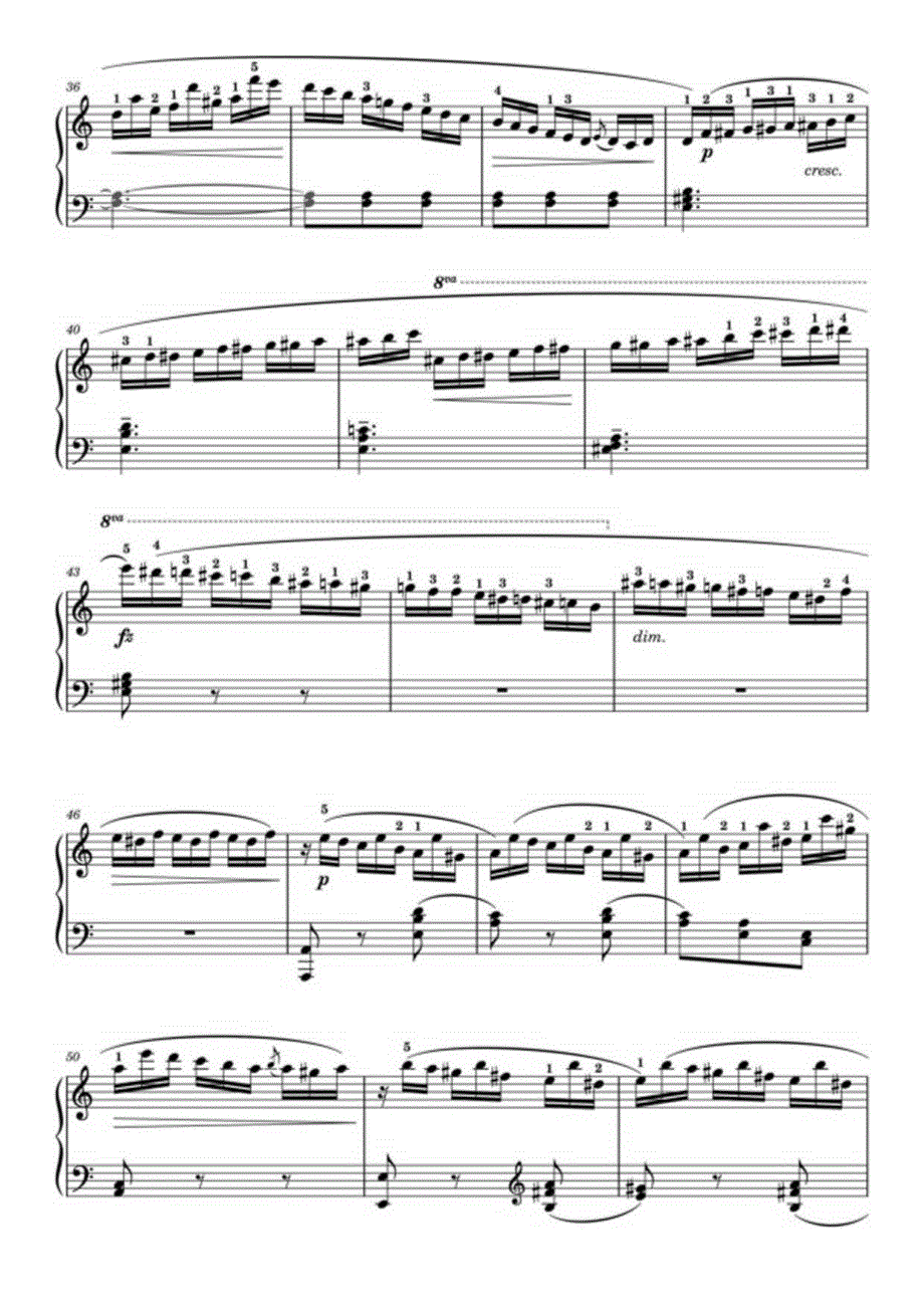 A项:1.练习曲【钢琴快速练习曲】 Op.61 No.32(中央音乐学院钢琴考级-2022版七级) 高清钢琴谱五线谱.docx_第3页