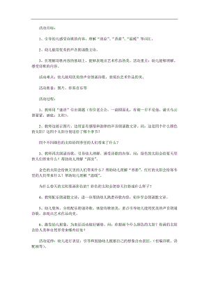 大班语言《四个太阳》PPT课件教案配音音乐参考教案.docx