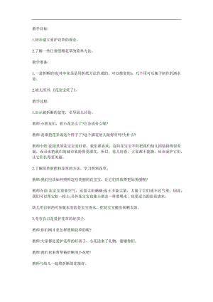 大班社会《花宝宝笑了》PPT课件教案参考教案.docx