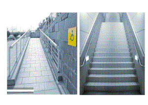 公共设施对比图轮椅通道对比图.docx