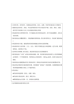 商场商品展示柜台陈列标准.docx
