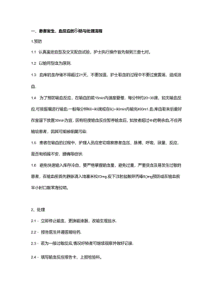 医学资料：7大常见并发症的预防及处理流程.docx