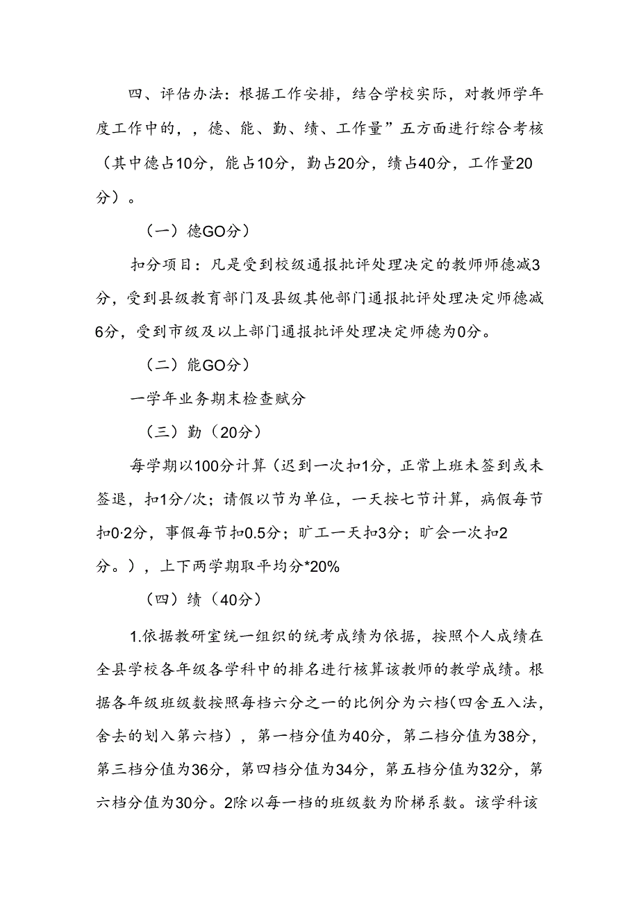 小学教师工作综合量化细则.docx_第2页