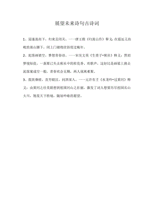 展望未来诗句古诗词.docx