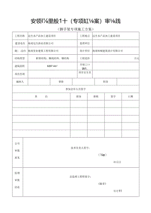 脚手架工程专项施工方案.docx