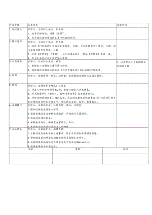 医美微整形顾客注射作业标准流程SOP流程.docx