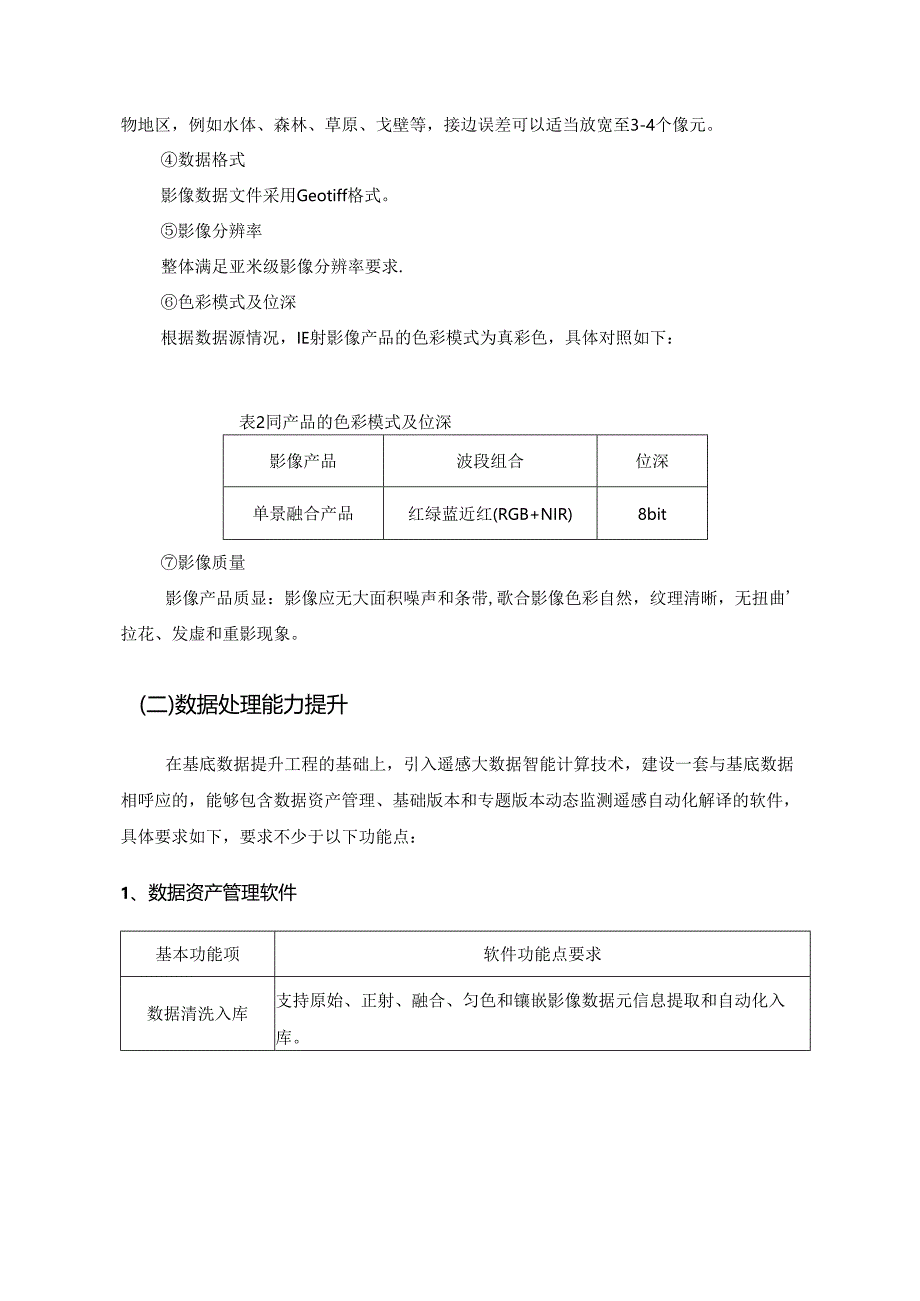遥感自动化解译软件及高分遥感影像项目采购需求.docx_第3页