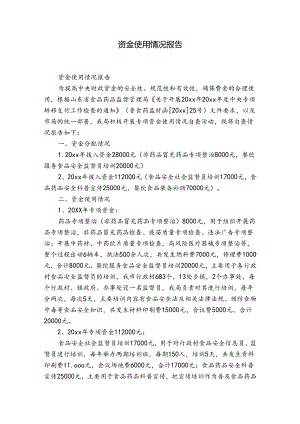资金使用情况报告.docx