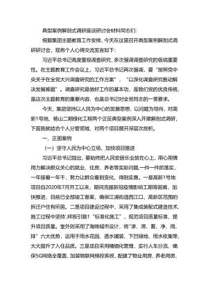 典型案例解剖式调研座谈研讨会材料.docx