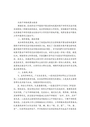纪检干部检视整治报告.docx