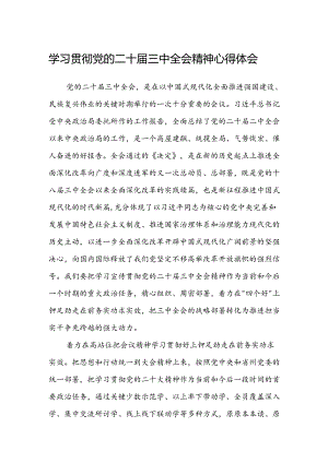 学习贯彻党的二十届三中全会精神心得体会.docx