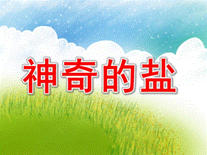 中班科学《神奇的盐》PPT课件教案奇妙的盐.pptx