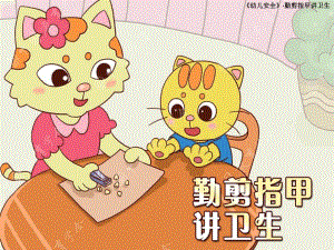 中班安全《勤剪指甲》PPT课件教案勤剪指甲.pptx
