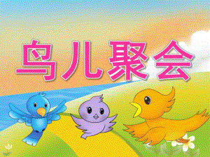 中班数学《鸟儿聚会》PPT课件教案音频PPT课件.pptx