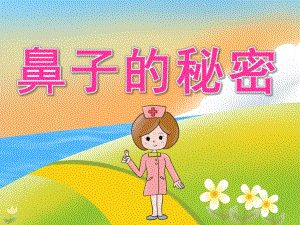 中班健康《鼻子的秘密》PPT课件教案PPT课件.pptx