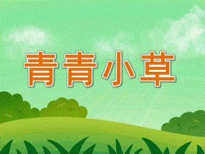 中班科学《青青小草》PPT课件教案中班科学青青小草.pptx