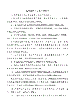 氨站岗位安全生产责任制.docx