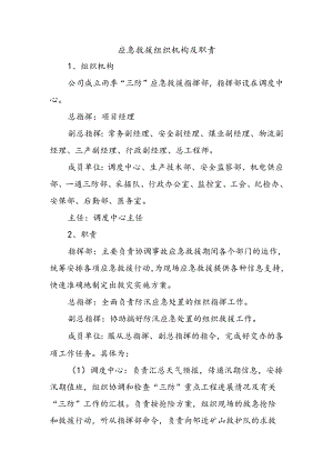 应急救援组织机构及职责.docx