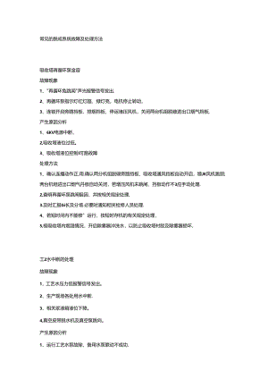 常见的脱硫系统故障及处理方法.docx