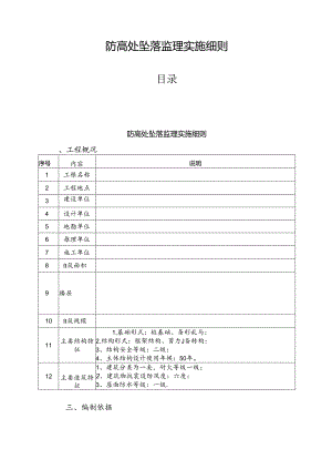防高处坠落监理实施细则.docx