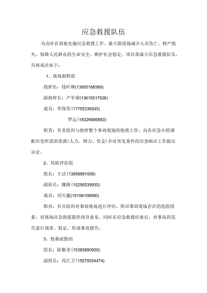 应急救援队伍.docx