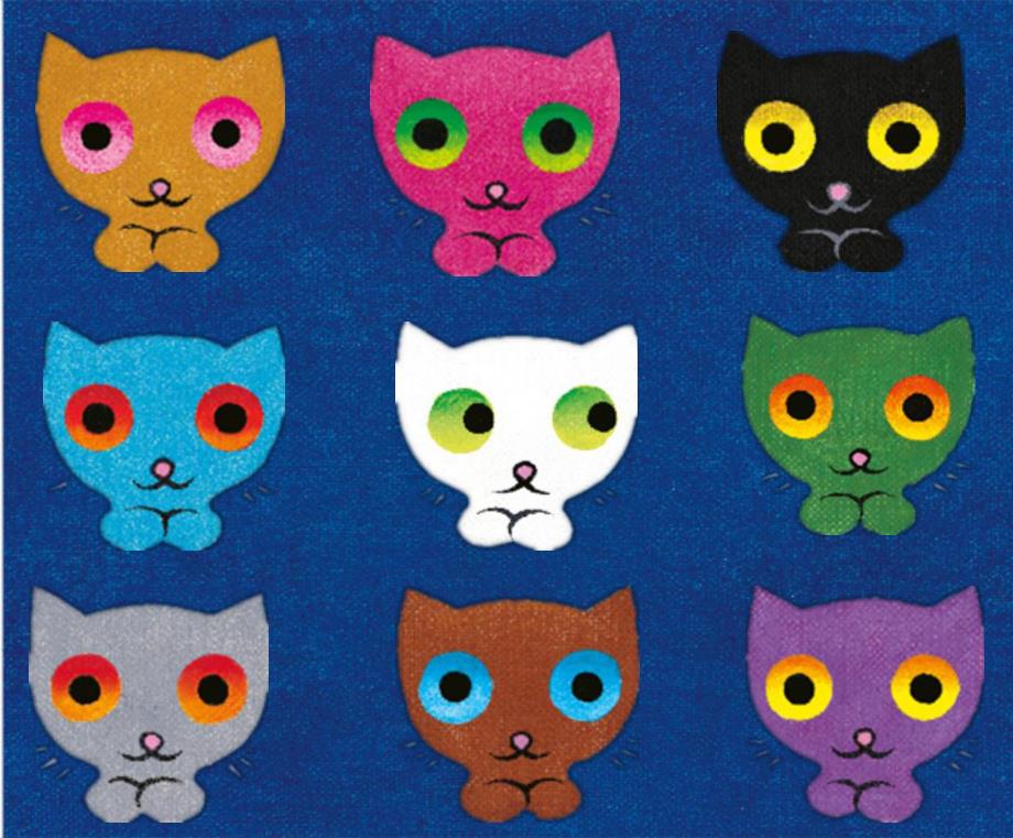 大班语言游戏活动《九只小猫呼呼呼》视频+课件9只小猫呼呼呼.pptx_第3页