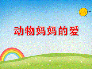 动物妈妈的爱PPT课件教案图片动物妈妈的爱.pptx