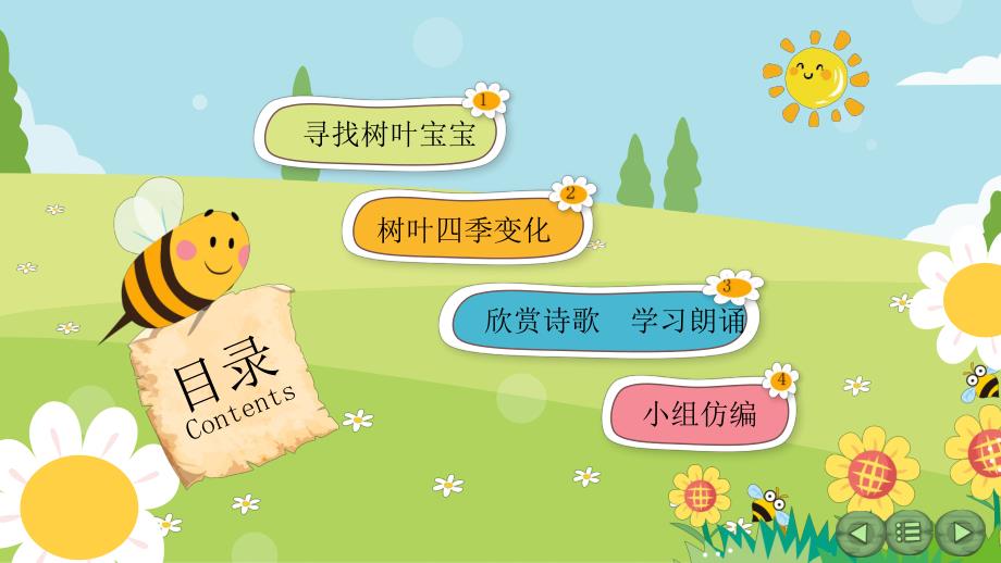 中班语言优质课《绿树叶》PPT课件教案中班语言《绿树叶》课件.pptx_第2页