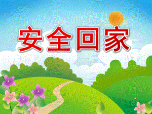 大班《安全回家》PPT课件教案配音音乐PPT课件.pptx