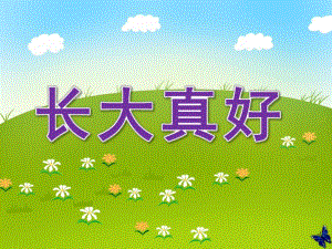 大班语言《长大真好》PPT课件教案长大真好.pptx