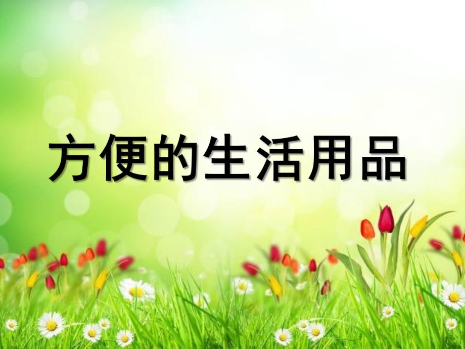大班社会《方便的生活用品》PPT课件教案大班社会课件《方便的生活用品》PPT课件.pptx_第1页