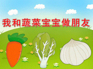 大班《我和蔬菜宝宝做朋友》PPT课件教案PPT课件.pptx