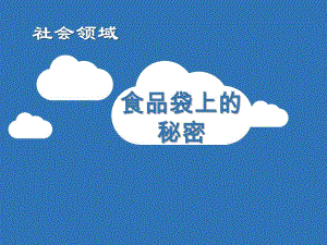 大班社会《食品袋上的秘密》PPT课件教案微课件.pptx