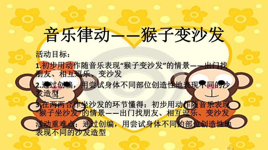 大班律动《猴子变沙发》大班律动《猴子变沙发》课件.pptx_第1页