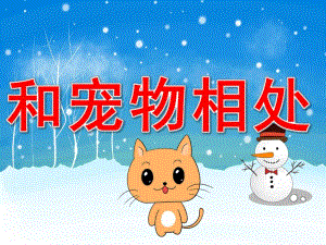 和宠物相处PPT课件教案图片PPT课件.pptx