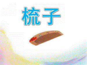 中班语言《梳子》PPT课件教案中班语言：梳子.pptx