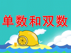大班数学计算《单数和双数》PPT课件教案认识单数和双数.pptx