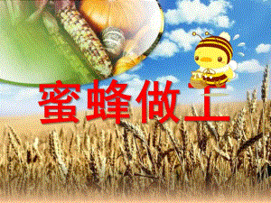中班音乐歌曲《蜜蜂做工》PPT课件教案音乐课件蜜蜂做工.pptx